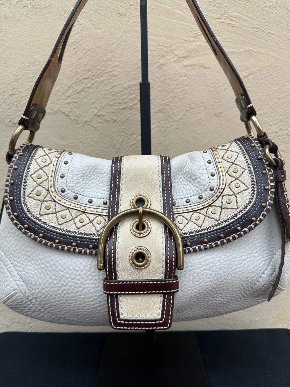 🐑Y2k/ Vintage Coach Pink Soho Shoulder Bag 10479 🐑 - Picture 2 of 11